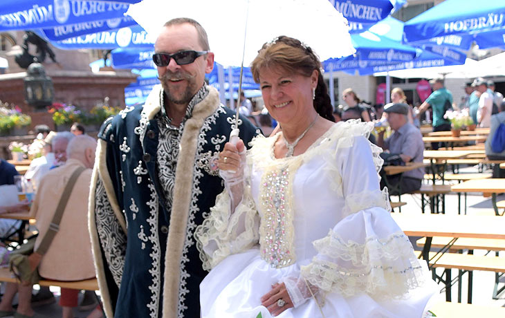Eröffnung des Stadtgründungsfestes am 14.06.2025 (©Foto: Ingrid Grossmann) 